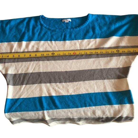 New York & Company Sweater Striped Top - Picture 5 of 5